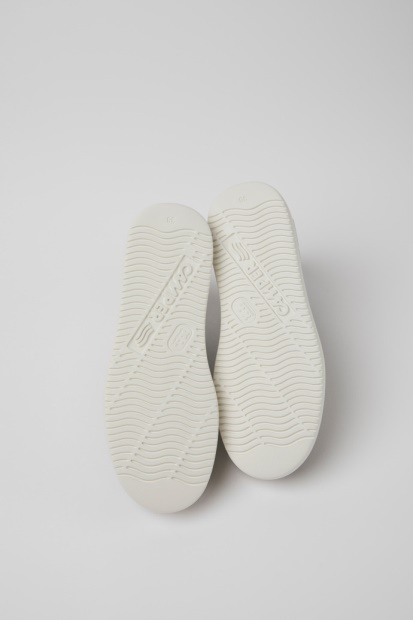 Camper Runner K21 Grønne Skinnsneakers For Kvinner Nyankomne