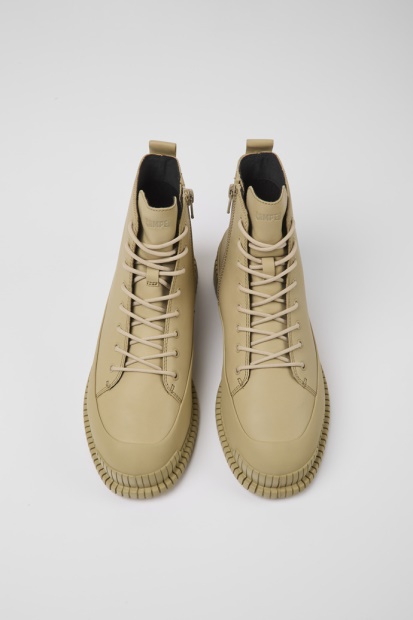 Camper Design Pix Beige Ankelstøvletter I Skinn For Kvinner