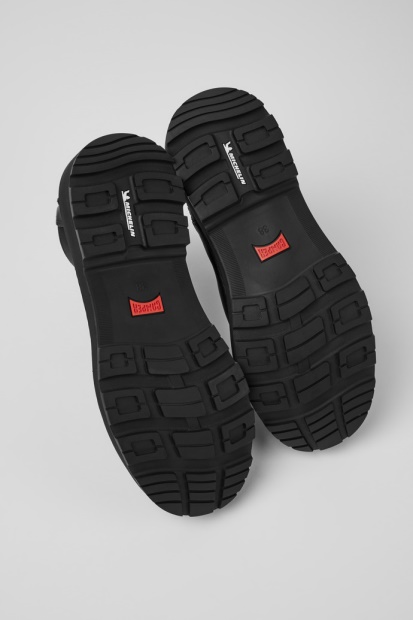 Camper Design Brutus Trek Michelin Ankelstøvletter I Svart Skinn