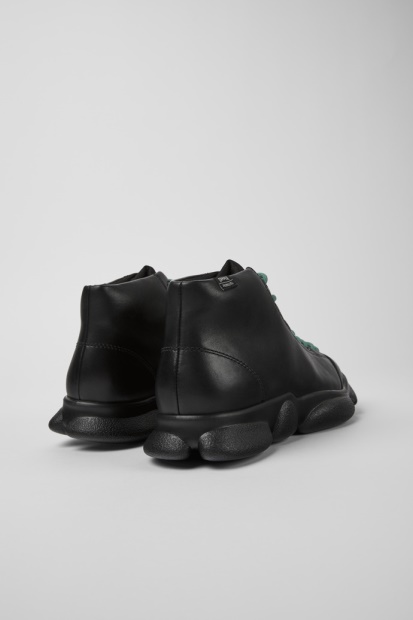 Eksklusiv Camper Karst Joggesko I Svart Skinn For Kvinner