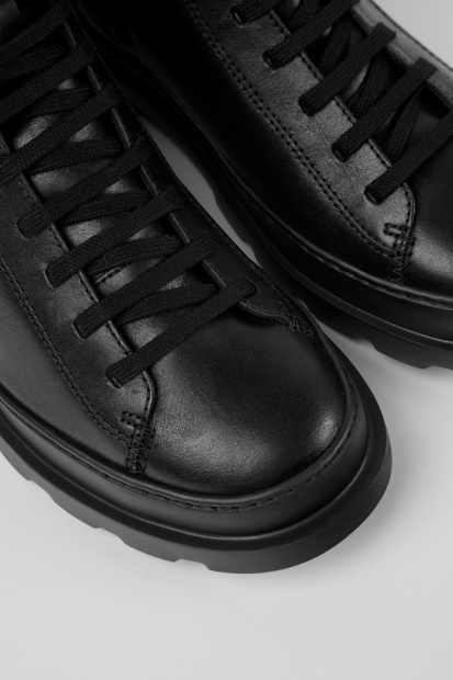 Design Brutus Svart Medium Blonderstøvel For Damecamper