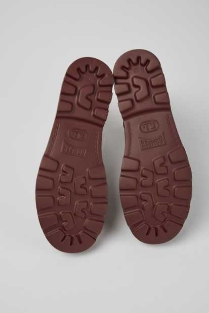 Brutus Ankelstøvletter I Burgunder For Kvinner Som Er Nykommere I Campingvogn