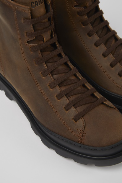 Brutus Brun Middels Blonderstøvel For Nye Bobiler For Kvinner