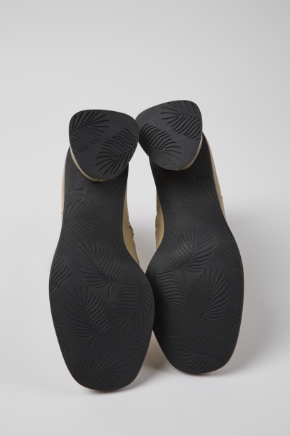 Campingvogn Kiara Ankelstøvletter I Beige Skinn, Nyinnkomne