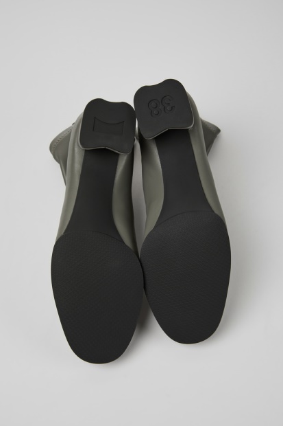 Camper Design Katie Grå Tekstil Ankelstøvletter