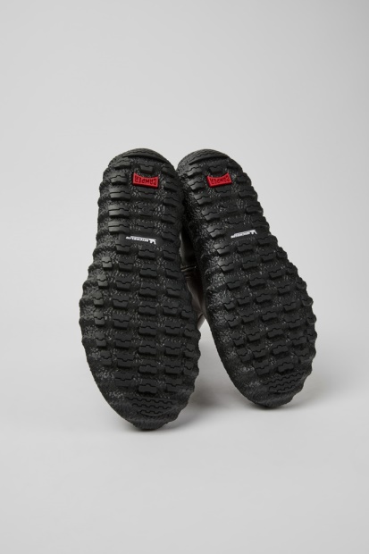 Camper Ground Michelin Ankelstøvletter I Svart Skinn For Kvinner, Nyankomne