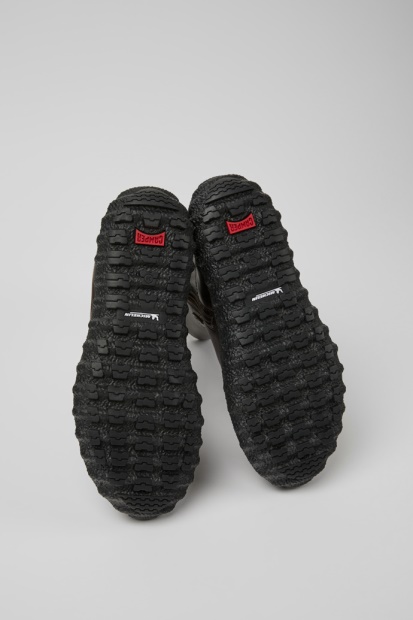 Eksklusiv Campingvogn Michelin Mørkebrune Skinnstøvler For Kvinner