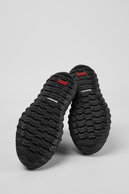 Design Ground Michelin Svart Ankelstøvel For Kvinner Med Glidelås