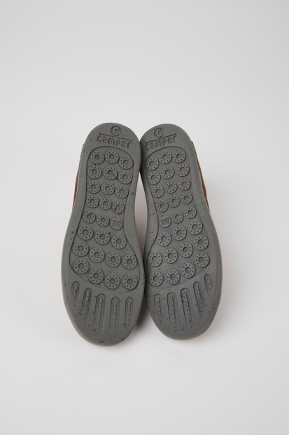 Camper Peu Touring Brune Og Svarte Sneakers I Resirkulert Ull For Nye Kvinner