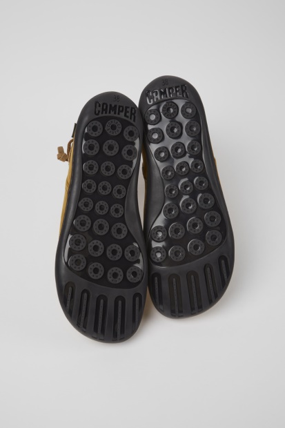 Peu Lysebrune Nubuck Ankelstøvletter For Kvinner Eksklusiv Campingvogn