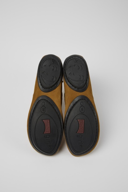 Camper Høyre Brune Nubuck Ankelstøvletter For Kvinner Nyankomne