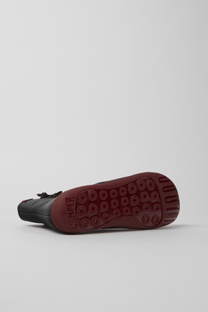 Eksklusiv Camper Peu Ankelstøvletter I Svart Skinn For Kvinner