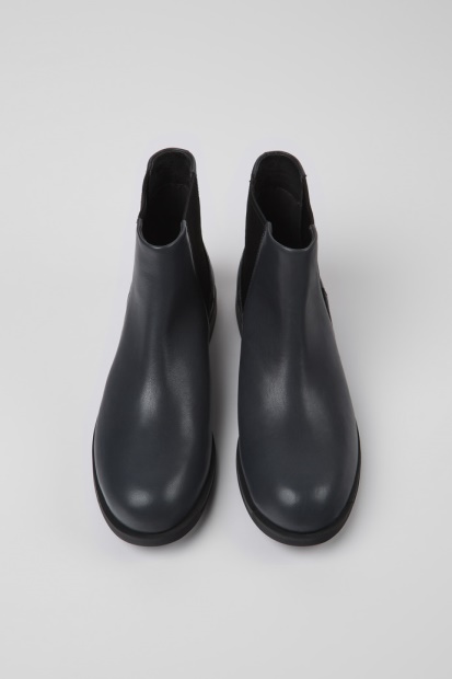 Camper Bowie Ankelstøvletter I Grått Skinn For Nye Kvinner