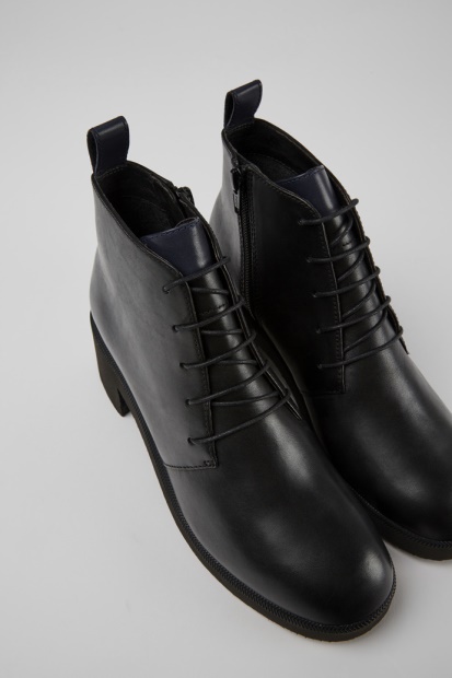 Design Wonder Svarte Ankelstøvletter For Damecamper