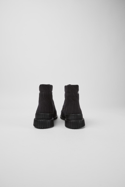 Camper Pix Tencel Svarte Glidelåsstøvler For Nye Kvinner