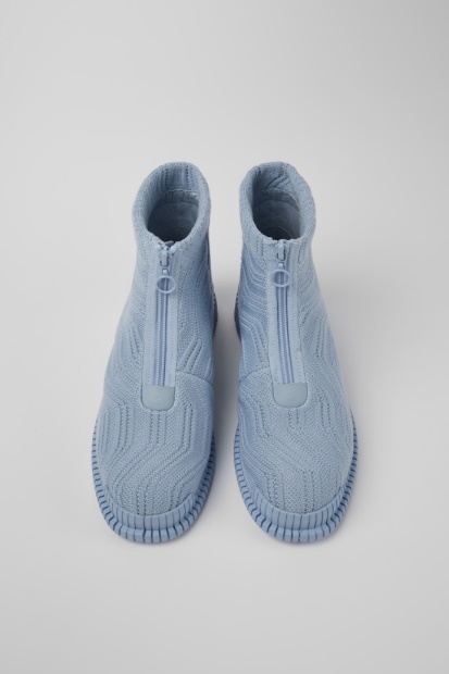 Design Pix Lyseblå Ankelstøvletter Til Damecamper