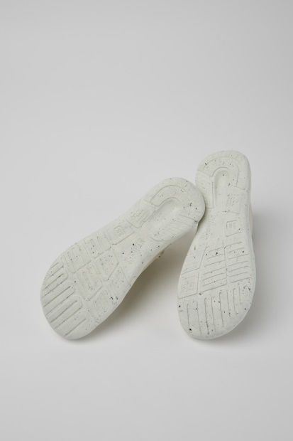 Peu Stadion Ankelstøvletter I Hvitt Skinn For Kvinner Bobil Nyankomne