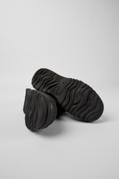 Teix Sort Gummi Og Bci Bomullsstøvler Eksklusiv Campingvogn