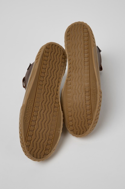 Eksklusiv Camper Camaleon Brune Skinnstøvler For Kvinner