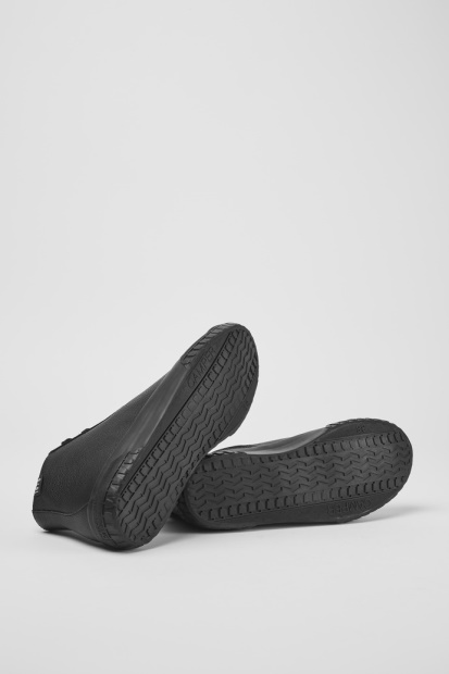 Camper Design Camaleon Svarte Skinnstøvler For Kvinner