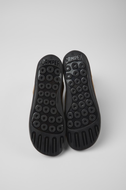 Peu Brune Nubuck Ankelstøvletter For Kvinner Bobil Nyankomne