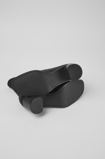 Eksklusiv Camper Meda Tencel Svarte Støvler For Kvinner