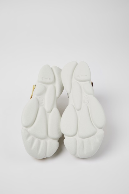 Tvillinger Flerfarget Skinn Og Tekstil Joggesko For Kvinner Bobil Nyankomne