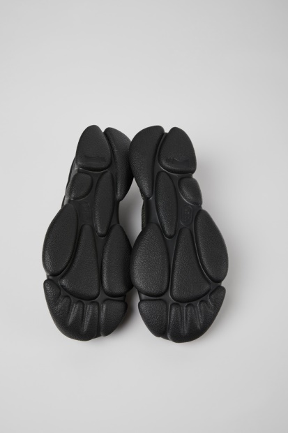 Camper Karst Svarte Tekstil Joggesko For Kvinner Nyankomne