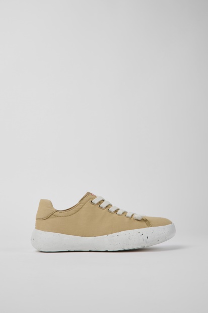 Design Peu Stadion Beige Tekstil Joggesko For Kvinner Bobil