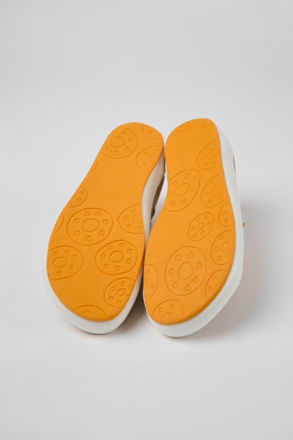 Eksklusiv Camper Peu Rambla Beige Tekstilsneakers For Kvinner