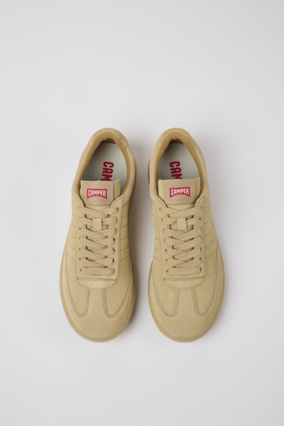 Camper Design Pelotas Xlite Beige Nubuck Joggesko For Kvinner