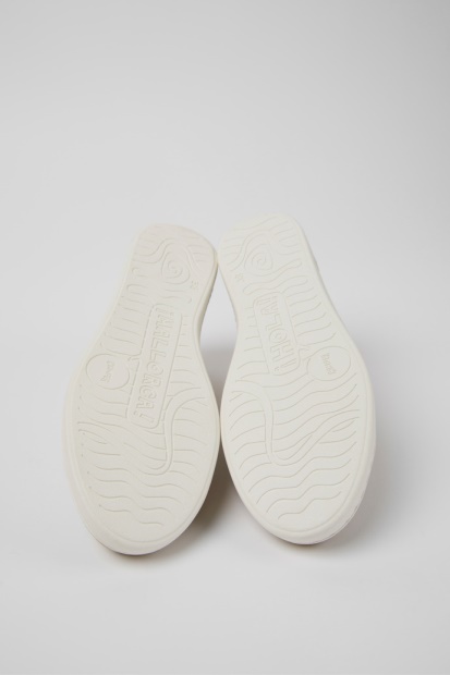 Design Uno Grå Nubuck Og Skinn Joggesko For Damecamper