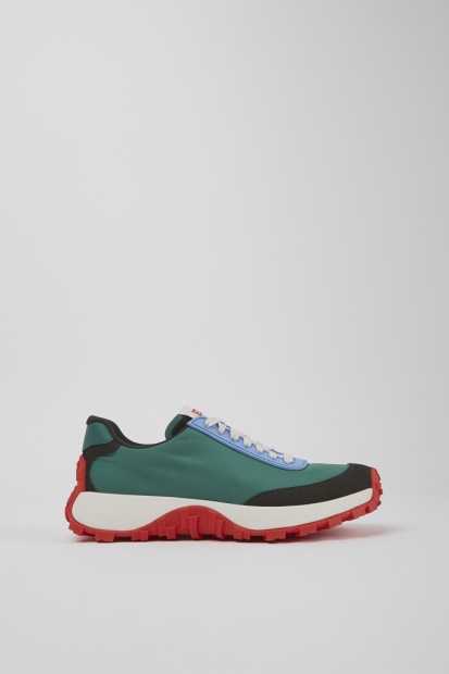 Eksklusiv Camper Drift Trail Vibram Flerfarget Tekstil Og Nubuck Joggesko For Kvinner