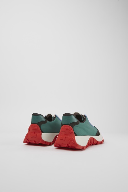 Eksklusiv Camper Drift Trail Vibram Flerfarget Tekstil Og Nubuck Joggesko For Kvinner