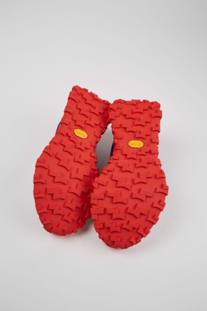 Camper Drift Trail Vibram Flerfarget Tekstil Og Nubuck Joggesko For Nye Kvinner