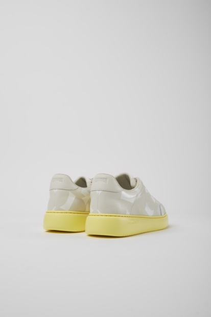 Camper Runner K21 Hvite Skinnsneakers For Kvinner Nyankomne