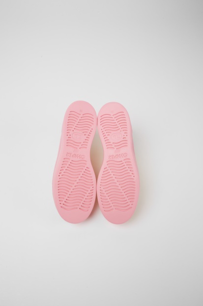 Design Runner Up Gule Og Rosa Joggesko I Resirkulert Bomull For Bobil For Kvinner