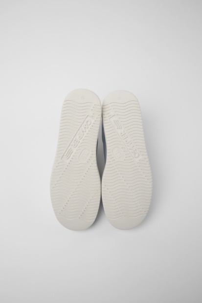 Runner K21 Lyseblått Skinn Og Semsket Skinn Dame Joggesko Camper Nyinnkomne