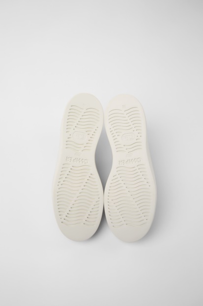 Eksklusiv Camper Runner Up Vinrødt Skinn Joggesko For Kvinner