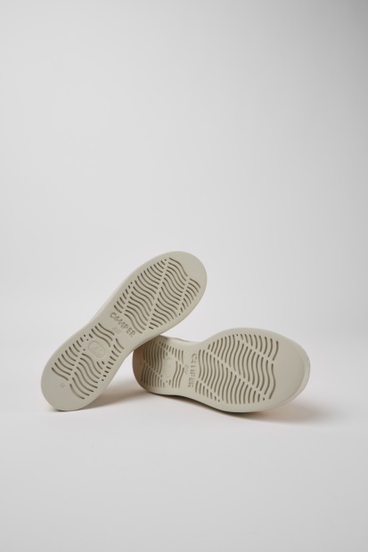 Bobildesign Løpere Gul-beige Sneakers I Skinn