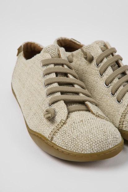 Design Peu Beige Tekstilsko For Damecamper