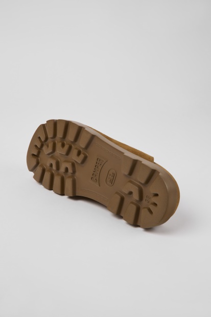 Campingvogn Design Brutus Sandal Brune Skinntresko For Kvinner