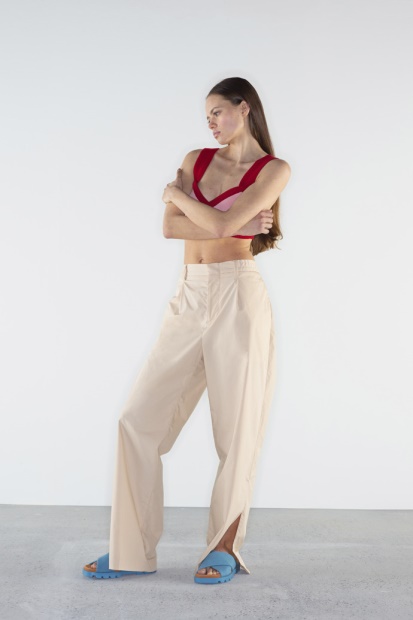 Brutus Sandal Blå Resirkulert Bomullssandaler For Kvinner Bobil Nyankomne