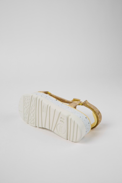 Camper Oruga Opp Flerfargede Tekstilsandaler For Kvinner Nyankomne