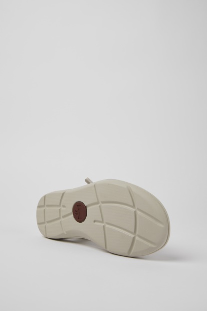 Match Grå Tekstilsandaler For Kvinner Eksklusiv Campingvogn