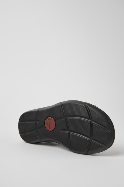 Match Svarte Og Hvite Tekstilsandaler For Kvinner Bobil Nye Ankomster