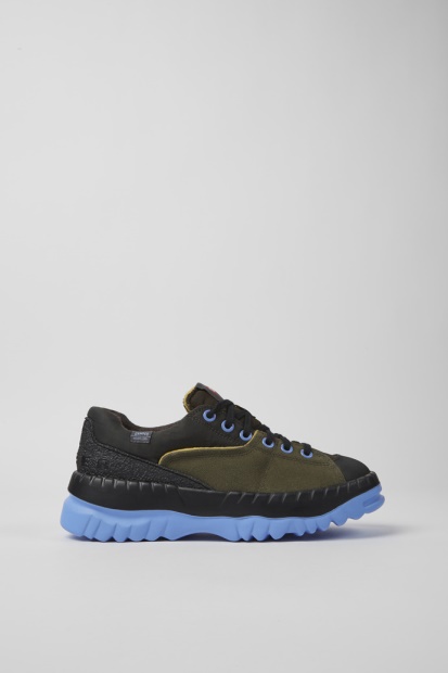 Design Teix Grønn Og Grå Resirkulerte Tekstilsko For Damecamper