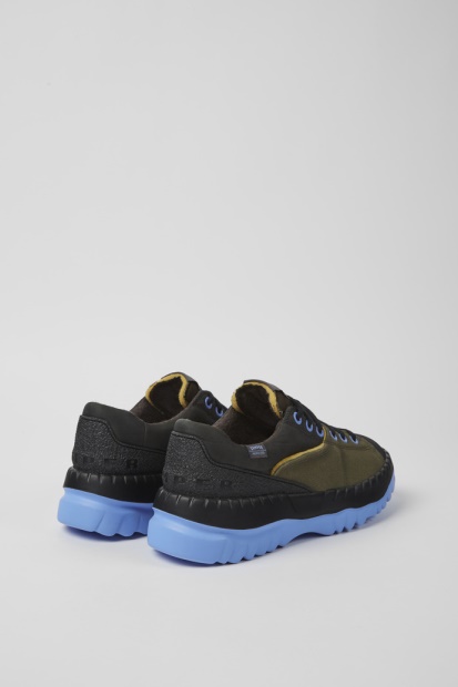 Design Teix Grønn Og Grå Resirkulerte Tekstilsko For Damecamper