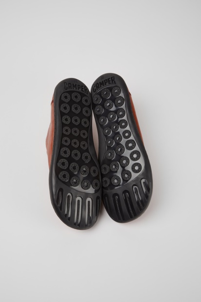 Design Peu Burgunder Sko For Kvinner Bobil