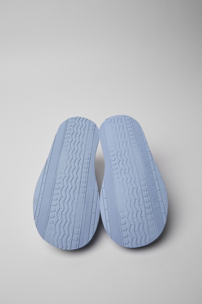 Eksklusive Camper Brothers Polze Blå Skinnsko For Kvinner